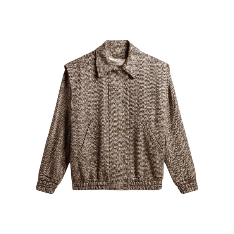 Golden Goose Herringbone Bomber Jacket-0