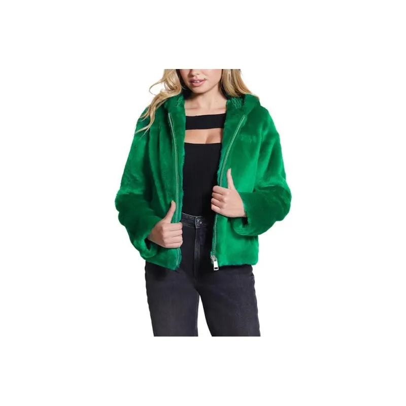 GUESS Jackets Coats Women's Green-0