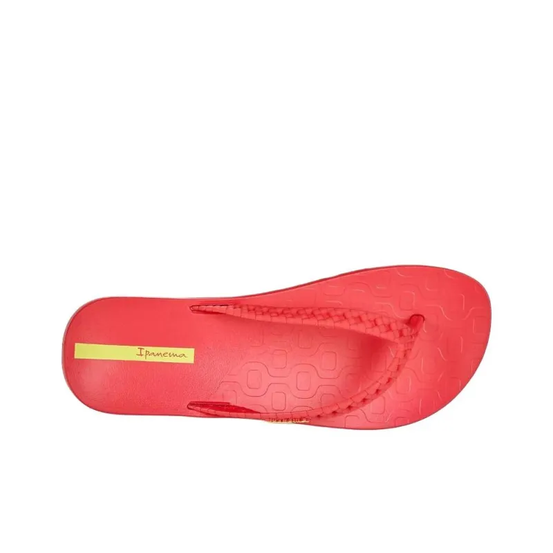 Ipanema Abrasion Resistant Flip Flops Women's Red-5