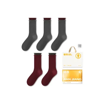 Master Mid Calf Socks Women's Shopping Bag 5 Pack