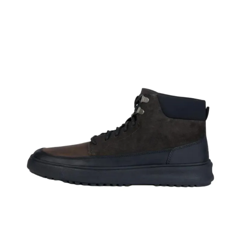 GEOX Cervino Ankle Boots Men's Dark Brown-0