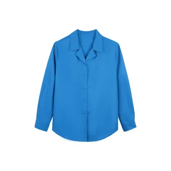 Migu Shirts Women's Klein Blue