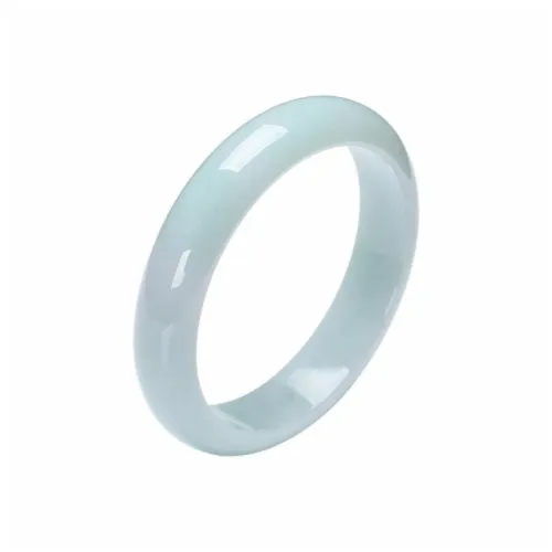 Xifeng Building Glutinous Jade Bangle #Good Luck Women's