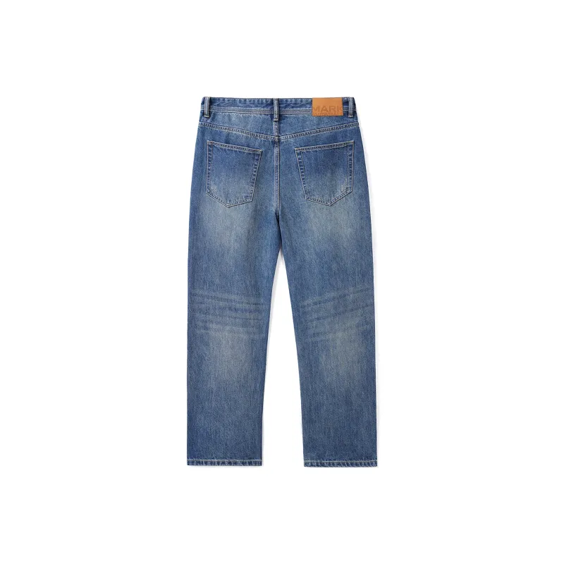 FAIRWHALE Jeans Unisex Denim Blue-1