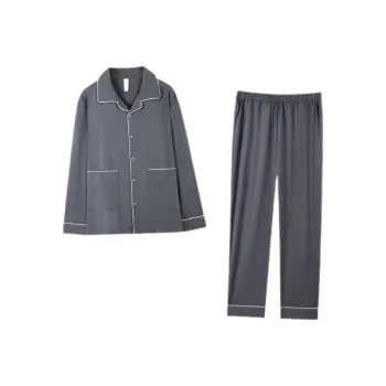 LUYOUYE Pajama Set Men's Night Sky Gray