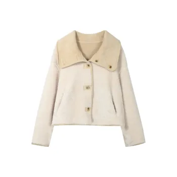 MISHOW Jackets & Coats Women's Beige