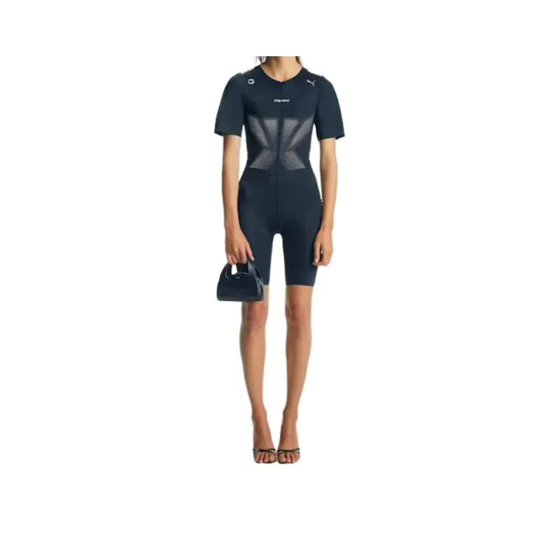 COPERNI X PUMA Rubberised-Logo Round-Neck Playsuit-0