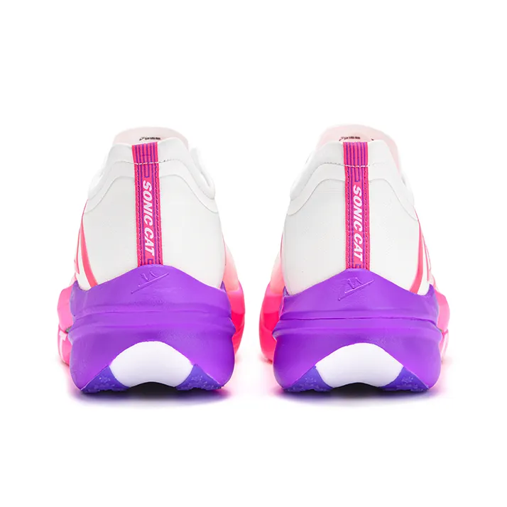 Sonic Cat Cushioning, Slip Resistant, And Abrasion Resistant Marathon Running Shoes Unisex Aurora Purple-9