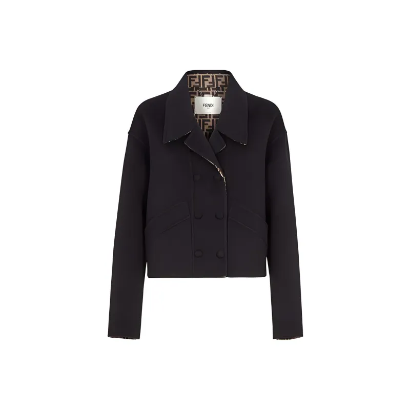 FENDI Jackets Women's Black-0