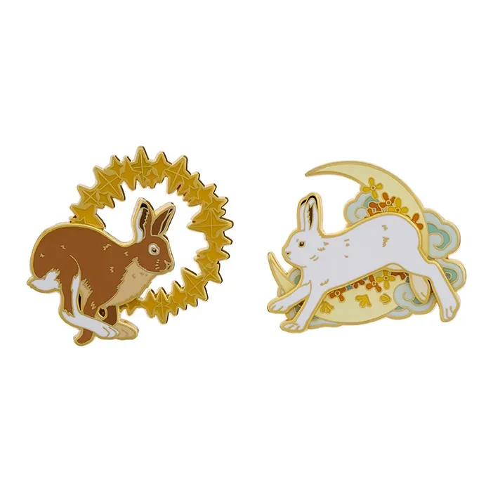 Daparo Yeung Enamel Brooches Unisex-12