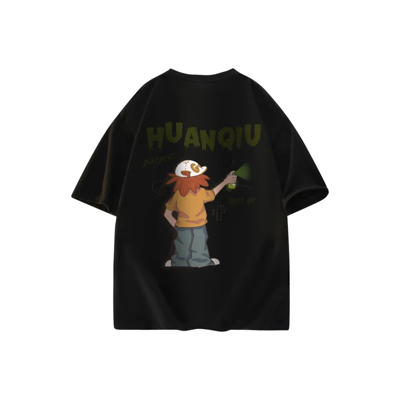 HUANQIU T Shirts Unisex-6