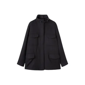 Loro Piana Traveller Jacket Jackets Coats Women's Black