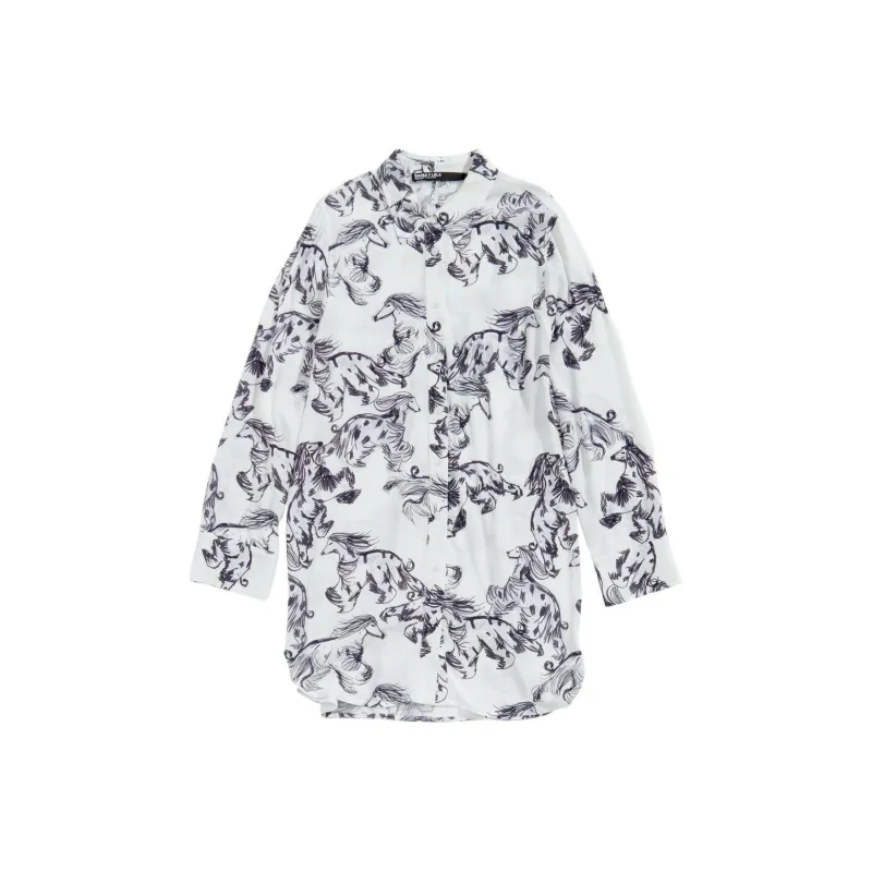Bimba Y Lola Greyhound print Shirt-0