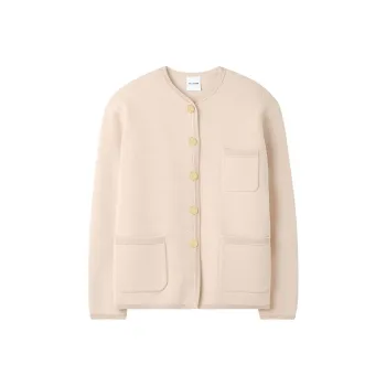 St. John Knitted Patch-pocket Jacket