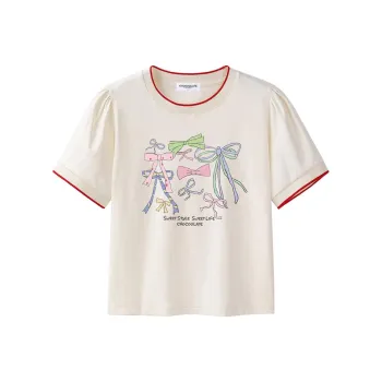  CHOCOOLATE T Shirt Women's Ecru