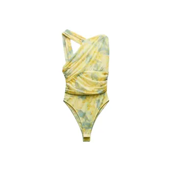 ZARA Bodysuits Women's Yellow