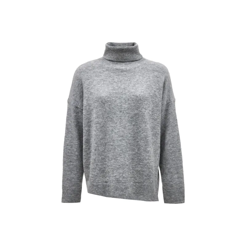 ONLY Knitwear Women's G44 Medium Heather Gray-0