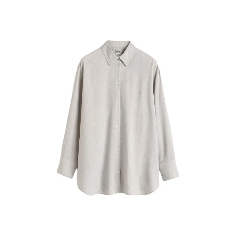TOTEME Mélange effect Shirt-0