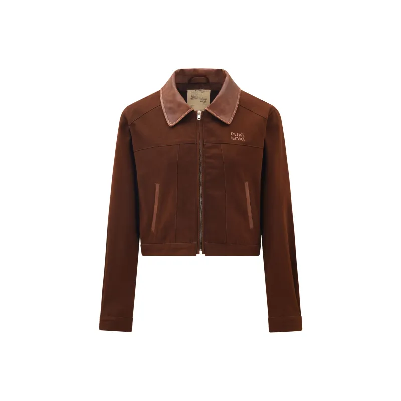 PUKI Jackets Coats Women's Brown-0