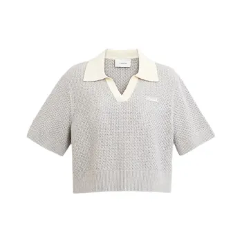 COACH SS24 Polo Shirt Women's Steam Color