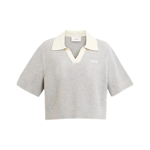 COACH SS24 Polo Shirt Women's Steam Color