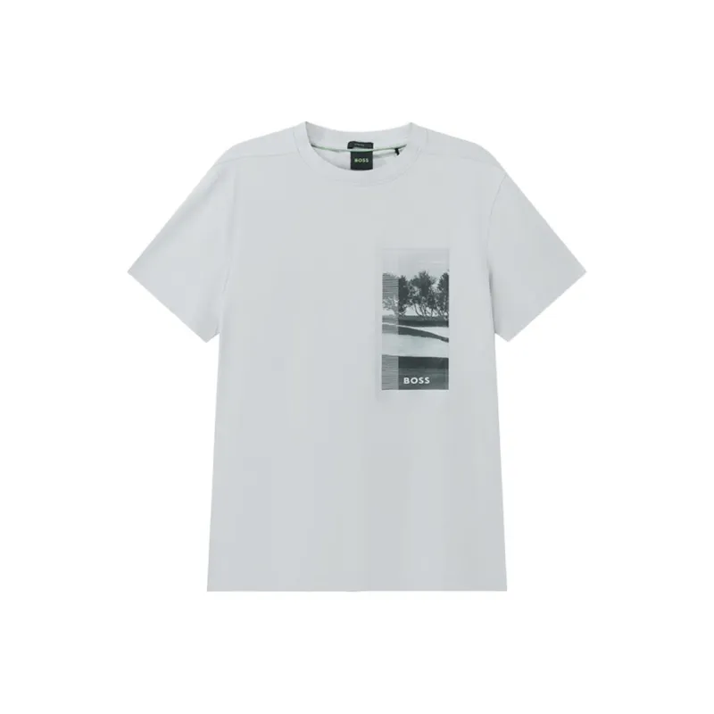 Boss Photo print T shirt-0