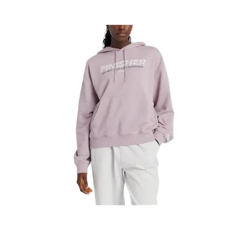 New Balance NYC MarathonFrench Terry FW24 Finisher Hoodie Sweatshirt Women's Ice Wine Color