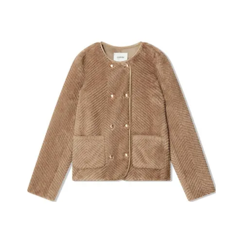 COVERINS Jackets Women's Camel