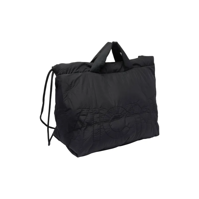 Vic Matie Fabric Tote Bag, Shopping Bag, Handbag Unisex Black-2