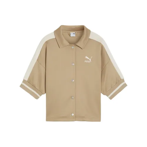 PUMA Jackets & Coats Women's Khaki
