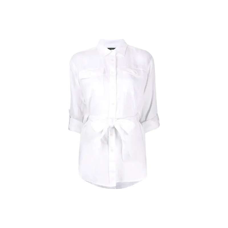 Ralph Lauren Long Sleeve Belted Shirt-0