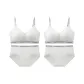 4 Pack (White+White)