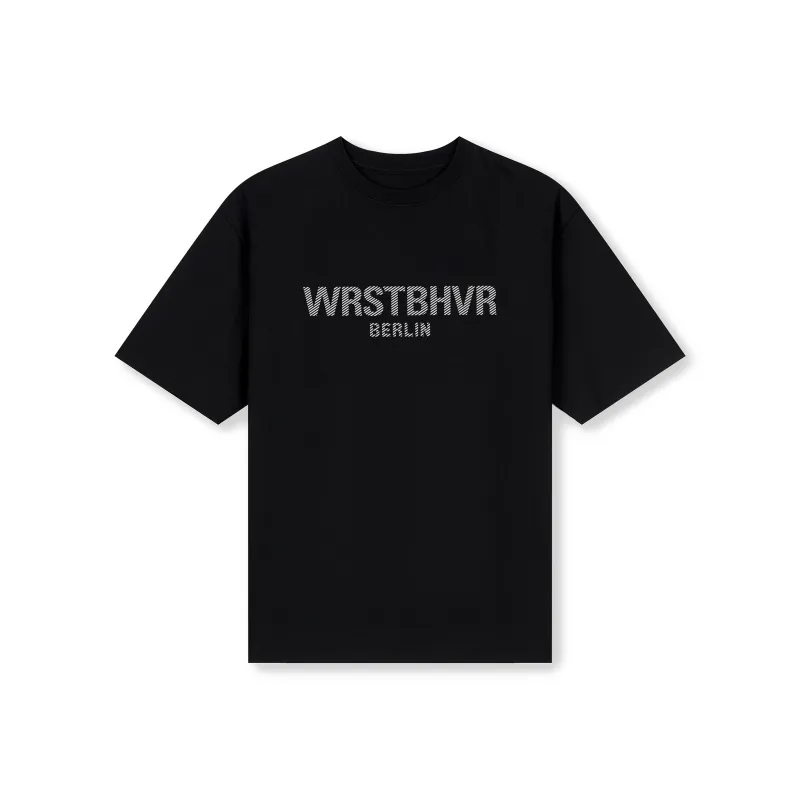 WRSTBHVR PIONEER T Shirt Unisex Black-0
