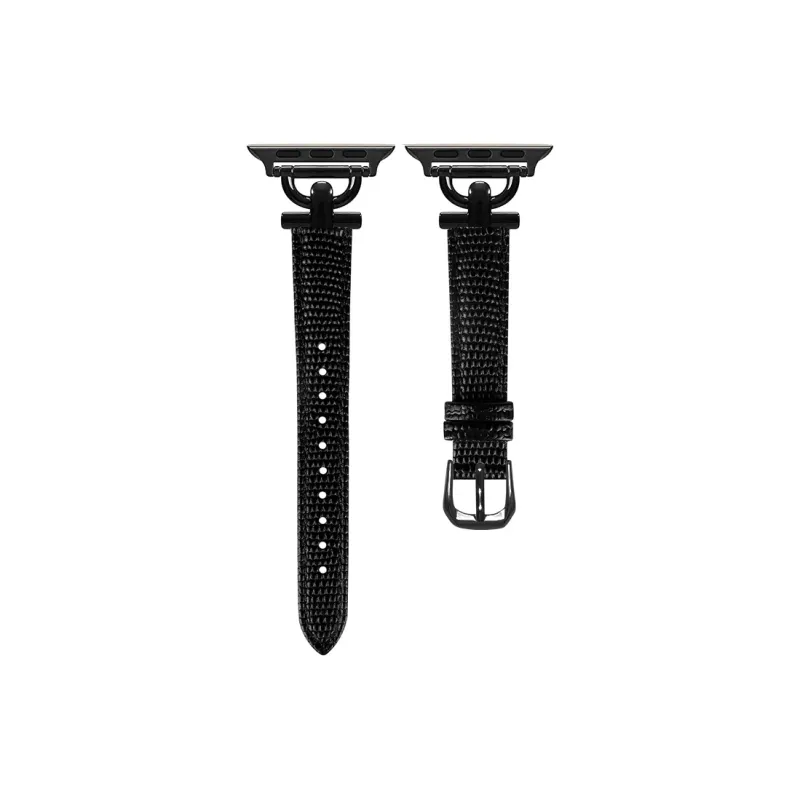 FUDIEN Apple Compatibility Watch Band 38 49mm Cowhide Leather Material-4