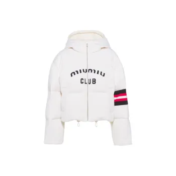 MIU MIU FW22 Down Jacket Winter Women's White