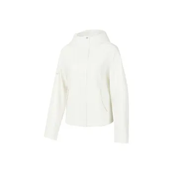 Skechers Yazhuan Series Jackets & Coats Women's Coconut Juice White