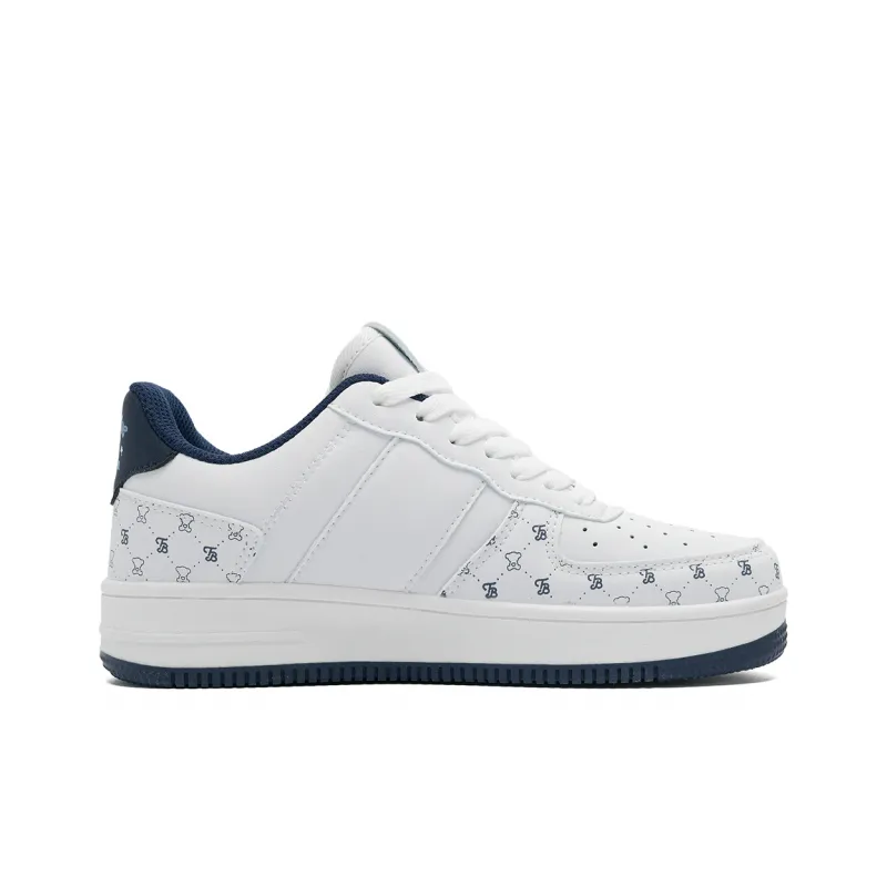 Teddy Bear Collection Coverage, Abrasion Resistant, Lightweight, And Breathable Low Top Skateboard Shoes Unisex-2