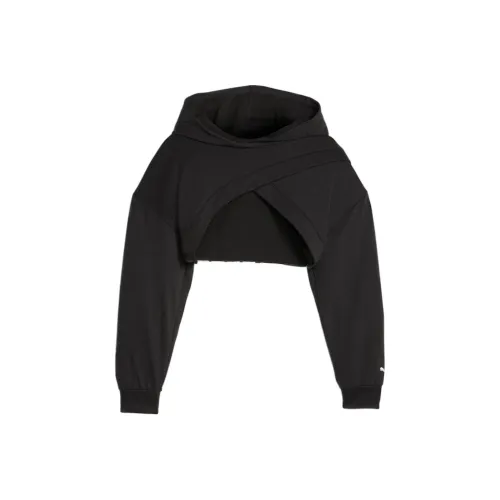 PUMA PUMA FIT MOVE FIT MOVE Women's Rosewaterped Training Hoodie Sweatshirt Women's Black
