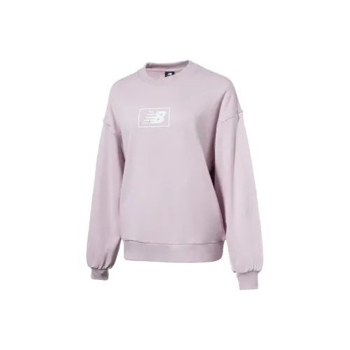 New Balance Sweatshirts Women's Purple