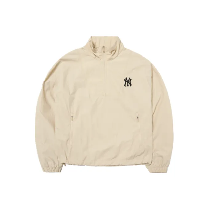 MLB New York Yankees Jackets Women's Khaki-0