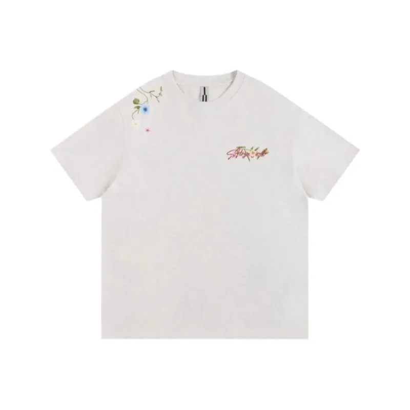 WELTER EXPERIMENT T Shirt Unisex White Gray Color Scheme-2