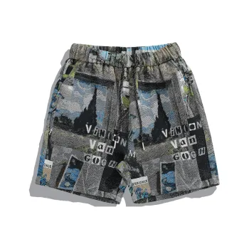 BIENKIMIIYE Casual Shorts Unisex Prussian Blue