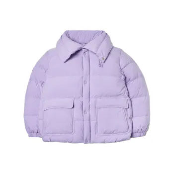 MLB Los Angeles Dodgers Down Jackets Women's Light Purple
