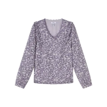 FINITY Shirts Women's Purple With Print