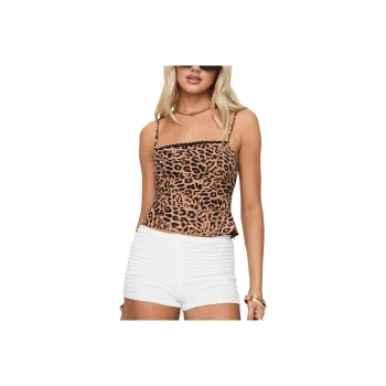 PRINCESS POLLY JAQUELYN TOP Camisole Women's LEOPARD/Leopard Print