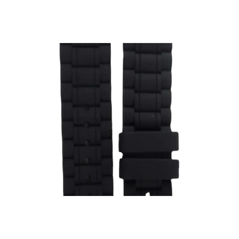 VERSUS Watch Bands Unisex Black-1
