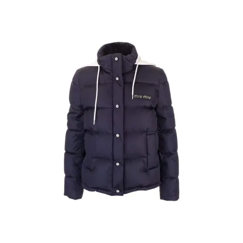 MIU MIU Down Jacket Women's Blue
