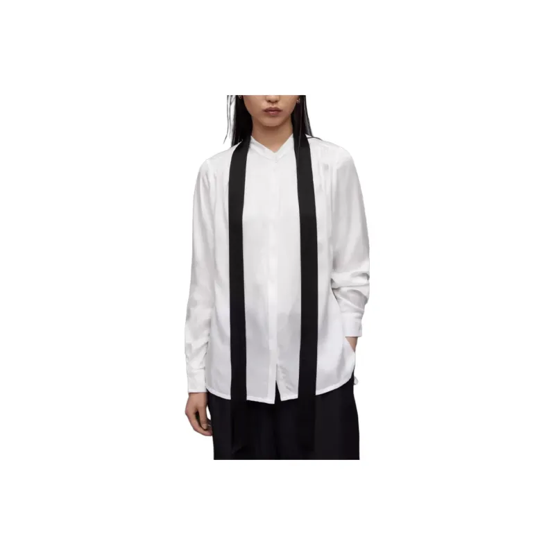 ALLSAINTS Shirts Women's White Black-0