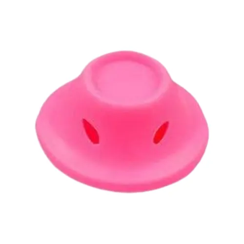 SHUXIAOSHE Pink Mushroom Curling Iron Portable