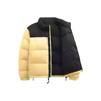 THE NORTH FACE 1996 Collection Down Jacket Winter Women's Banana Yellow